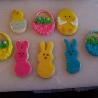Easter Cookies My attempt at cookies inspired by very talented CC'ers.