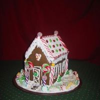 Web_Ready_Ginger.jpg This is my first and not last Gingerbread house.I had a blast and thought I would share this with all of you I bought this pre_made house...