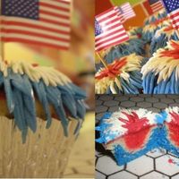 Independence_Day_Cupcake.jpg These cupcakes were colored inside, red white and blue. Everyone at the picnic that day loved them. But they took forever to make. I'm...