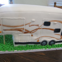 Rv This was made for my grandpa's 75th birthday. My grandma sent me pics of their 5th wheel (RV) and I made a replica of it. It's...