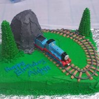 Thomas Cake This is a cake I made for my sons second birthday - I am still learning but I thought it turned out really well.
