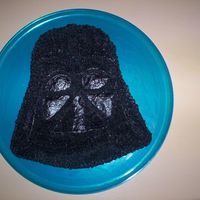 Darth Vadar I actually did this for father's day since my husband is a big star wars fan. Put my son's name and "I am your father"...