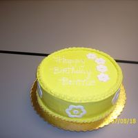 Co-Worker B-Day Cake 
