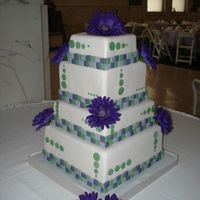 My Purple Tile Cake 