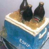 Esky With Bottles Of Real Beer 