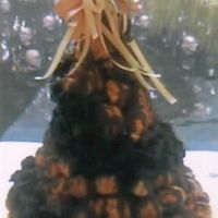 200 Puffs 90 Candy Clay Roses, Drizzled With Chocolate 