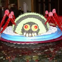 Spooky Spider halloween 2007. spider cake