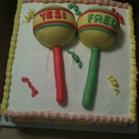 Rehearsal Dinner Cake 