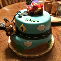 Lighting Mcqueen & Tow Mater 