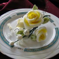 My Second Gumpaste Roses gumpaste roses