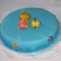 Baby Fishes gumpaste fishes, fondant covering