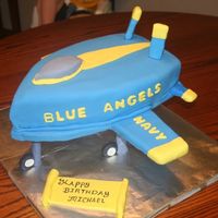 Blue Angels Cake 