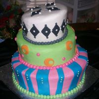 Topsy Turvy This is actually my first topsy turvy cake. I read the instructions and then just made up my own. It turned out better than I thought it...