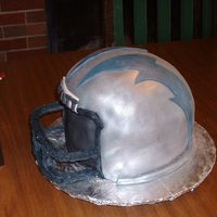 Football Helmet Thanks to Rosita 6882 for all her help, and I mean alot. It didn't come out perfect but for a first time, Im happy with it. The other...