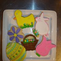 Easter Cllection assorted easter cookies