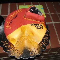 Got Cheese? For a guy who really hates cheese!!! fondant and BCM.