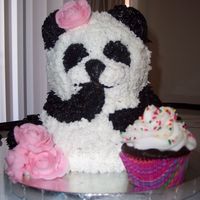 Panda Girl Cake 