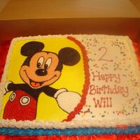 Mickey Mouse Birthday Sorry about the picture quality, I need a new camera... Thanks for looking!