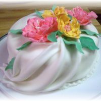 Tropical Dream Fondant and gumpaste flowers