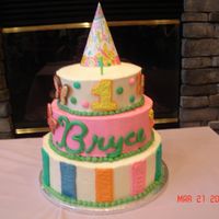 Bryce's 1St B-Day Cake 