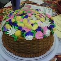 Flower Basket WILTON CLASS CAKE