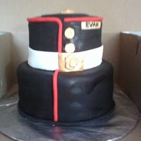 M_1211324908.jpg full view of bithday cake. chocolate cake with oreo cream filling