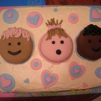 Baby Shower We have three girls in our office that are pregnant. We had one shower for all three!!! As you can see they are all very different:)