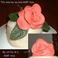 Mmf Roses I made these out of MMF... The first one was too closed, and the second one I opened up the petals more and I think it turned out very nice...