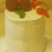 Mini Vanilla Cheesecake Tortes This is a Vanilla Cheesecake Torte with Raspberries embedded in the cheesecake layers. I decorated them with raspberries and my first ever...