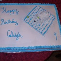 My Daughter Birthday Cake all buttercream .. Choco and van cake :)