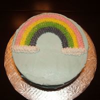 First Cake my first cake from Wilton course #1