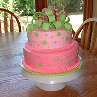 Polka Dot Cake 