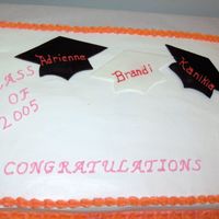 Adrienne, Brandi, And Kanekia's Graduation Cake 