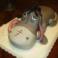 Eeyore This cake is 2 11x13 carved and another piece add on the head 2 round it off. Thanks to all of the CCers who have done Eeyore, all of the...