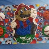 Mario This is a Sporty Mario Version...all buttercream
