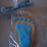 Baby Foot Cookies Sugar cookies with Antoina's RI
