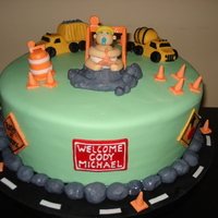 Construction Baby Shower Theme 