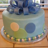 B-Day bc w/ fondant accents