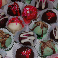 Cake Bites - Engagement Party These are cake bites I did for a recent engagement party. The flavors were: Devils Food, White Chocolate Raspberry, Pistachio, and Red...