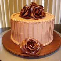 Choc Imbc Cake, Modeling Chocolate Roses 