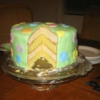 Mmf Polka Dots This is the very first MMF (or ANY type of fondant, for that matter) cake. I am still working on improving my skills. If anyone has any...