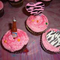 21St Cupcakes i made these for my friend just a lil of what she likes