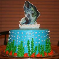 Ed's Fish Cake Thank you boween for the edible image plaque tutorial.