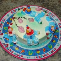 Clown Cake Wilton Course I Clown Cake. My second cake.