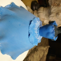 Birthday Dress This was for my niece's 17th birthday. She wanted a doll cake like the one she had when she was little. This was our grown-up version...