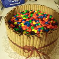 Death By Chocolate This is enough chocolate for any choc-o-holic. It's a Darn good chocolate cake with CBC and chocolate strws and M & M's