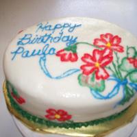 1St Attempt At Brush Embroidery This was my first attempt at doing brush embroidery. It was pretty easy but I think I need a different brush than I used. Anyway TFL.