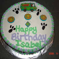 Scooby Doo Cake quick last minute cake for my niece