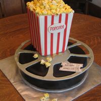 Movie Night Cake 