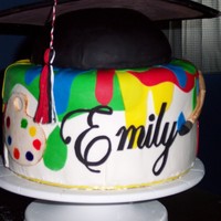 Artist Graduation For my friend Emily on her high school graduation.